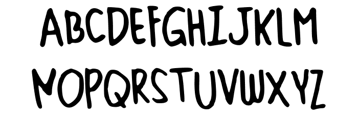 CindyyoSkinny Font UPPERCASE
