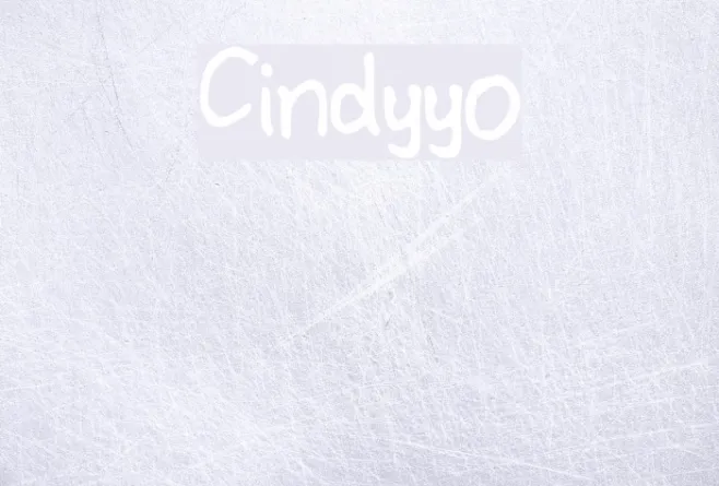 Cindyyo Example 2