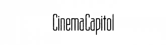 Cinema Capitol  Fuentes Gratis Descargar