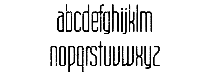 Cinema Capitol Font LOWERCASE