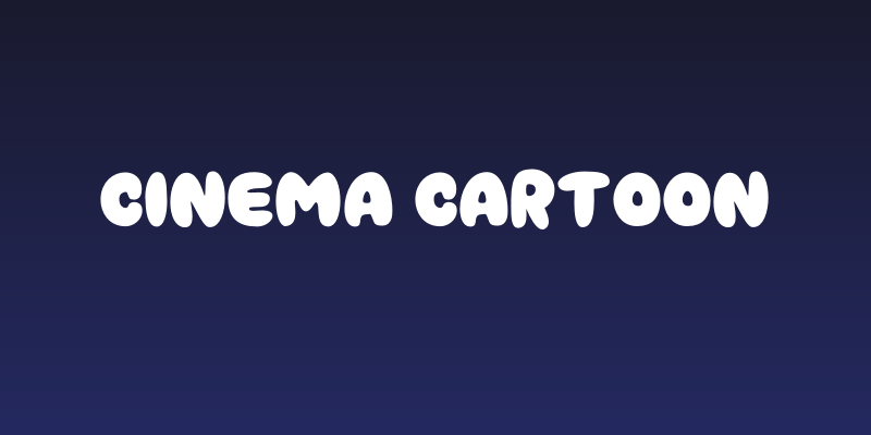 Cinema Cartoon Social Header