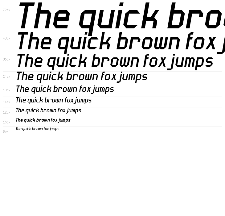 Cinema Gothic NBP Italic Waterfall