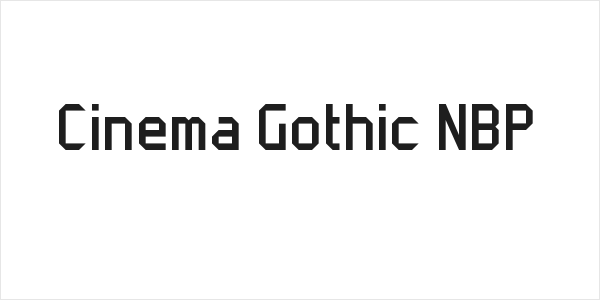 Cinema Gothic NBP Logo