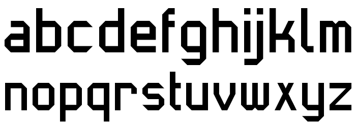 Cinema Gothic NBP Font LOWERCASE
