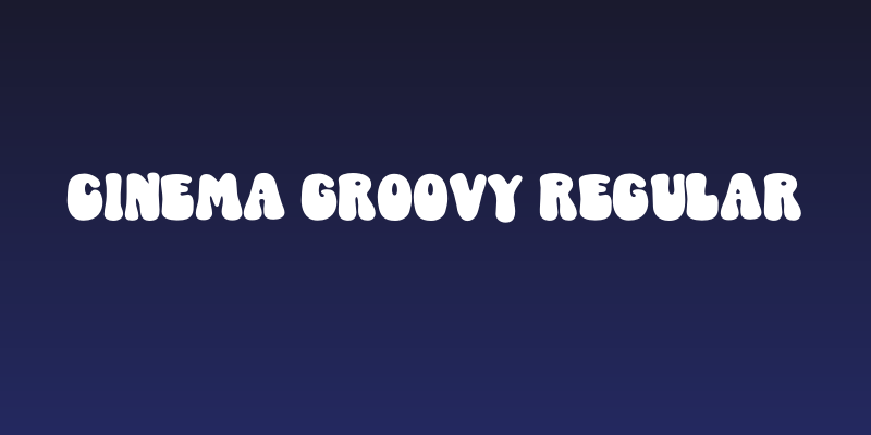 Cinema Groovy Regular Social Header