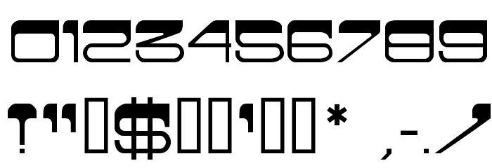 Cinema MF Font OTHER CHARS