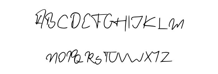Cinema Pictures 字体 大写