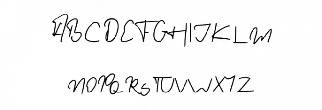 Cinema Pictures Font Litere mari