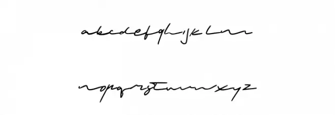 Cinema Pictures Caratteri MINUSCOLO