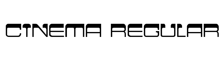 Cinema Regular  Descarca Fonturi Gratis