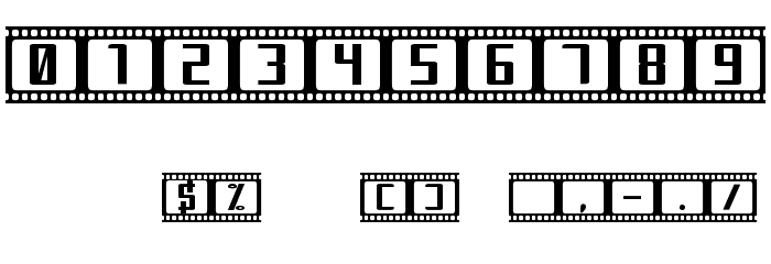 Cinema St Schriftart Anderer Schreiben