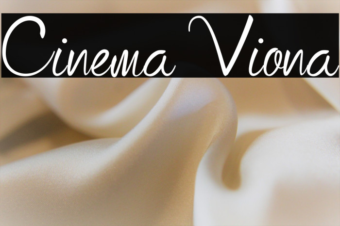 Cinema Viona Example 2