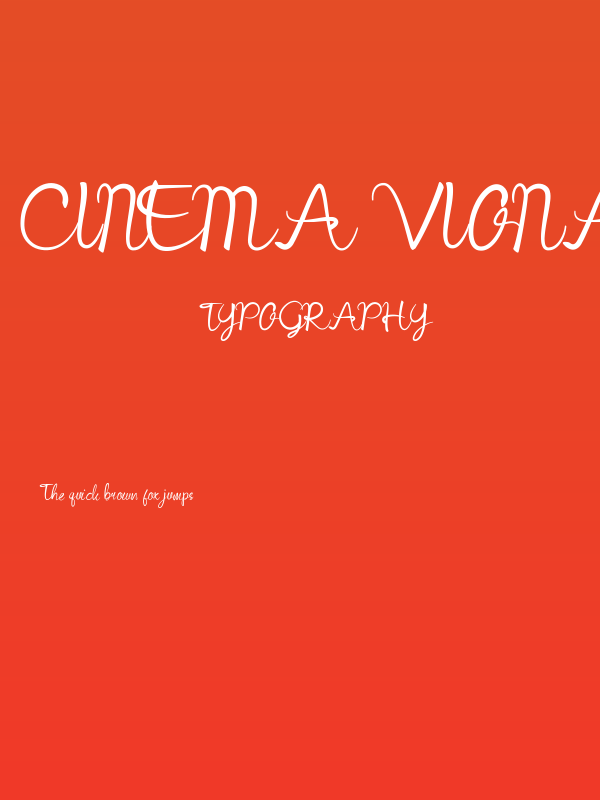 Cinema Viona Poster