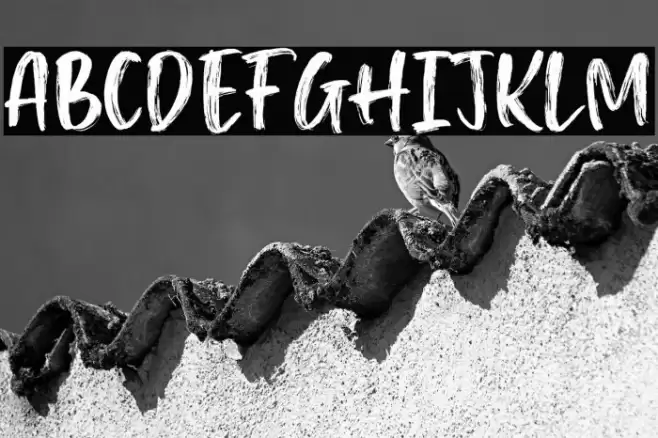 Cinemair Font examples