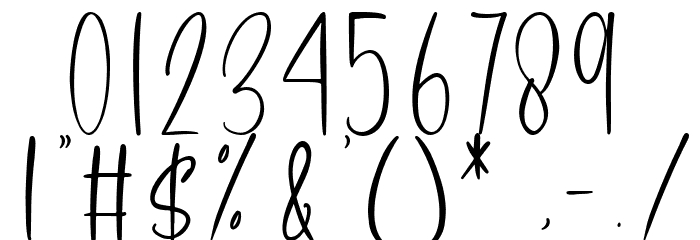 Cinemathic Visualation Font OTHER CHARS