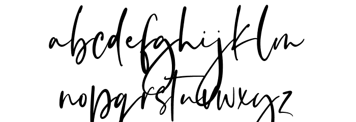 Cinemathic Visualation Font LOWERCASE
