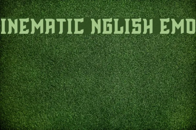Cinematic English Demo Example 2