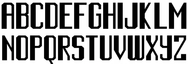 Cinematic Language Regular फ़ॉन्ट लोअरकेस