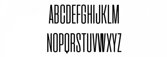 Cinematografica ExtraLight फ़ॉन्ट लोअरकेस