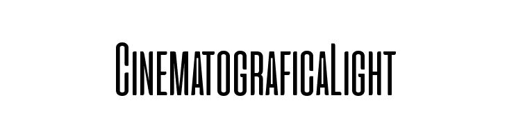 Cinematografica Light  免费字体下载