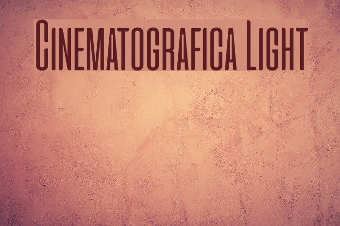 Cinematografica Light Example 1