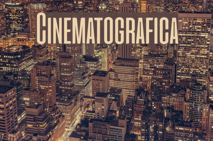 Cinematografica Example 3