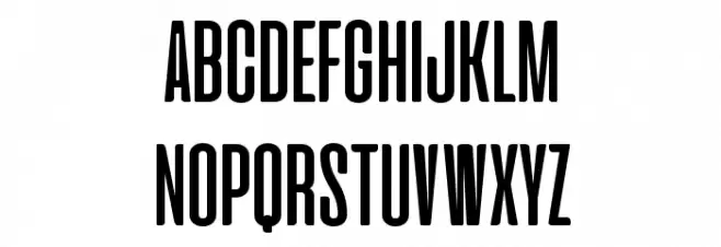 Cinematografica फ़ॉन्ट लोअरकेस