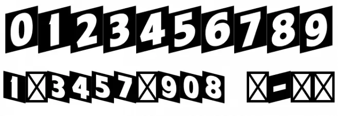 Cinerama-Regular Font OTHER CHARS