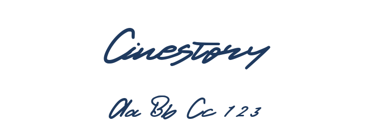 Cinestory Font Preview