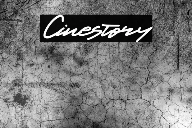Cinestory Font examples