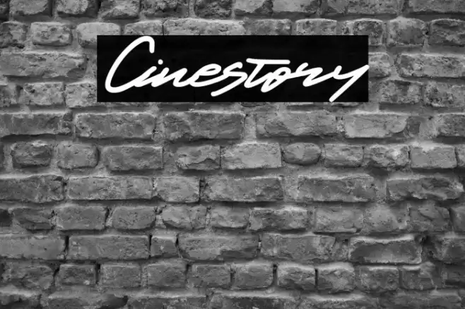 Cinestory Font examples