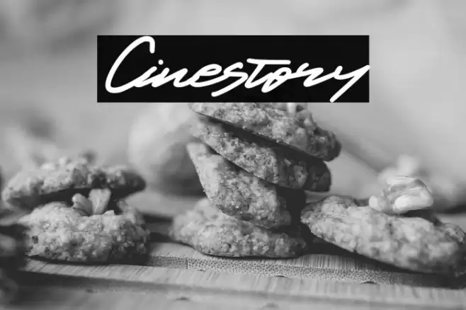 Cinestory Font examples