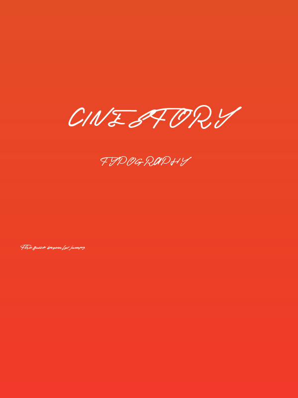 Cinestory Poster