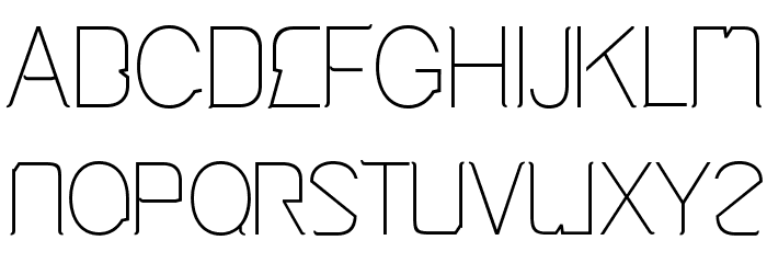 Cinga Light Font LOWERCASE