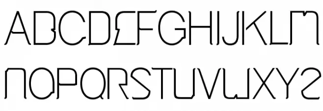 Cinga Medium Schriftart Groß