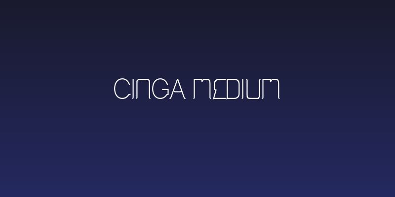 Cinga Medium Social Header