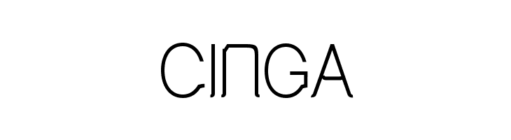 Cinga  Descarca Fonturi Gratis
