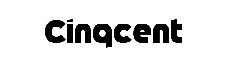 Cinqcent Font