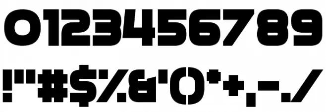 Cinqcent Font OTHER CHARS