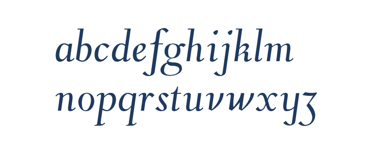 Cinquecento_Chancellaresca Lowercase