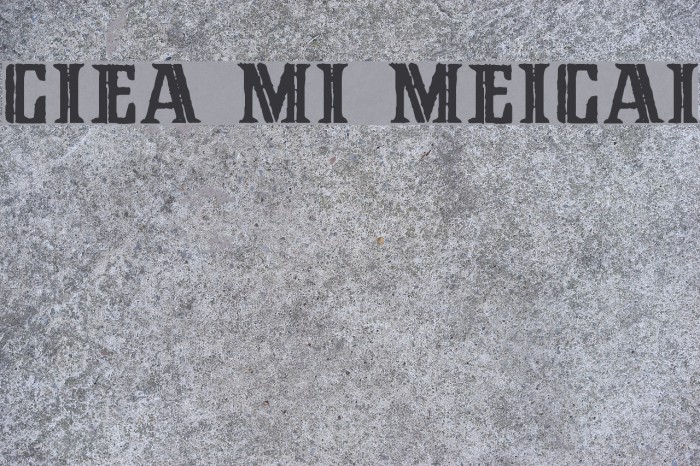 Cinquenta Mil Meticais Font examples