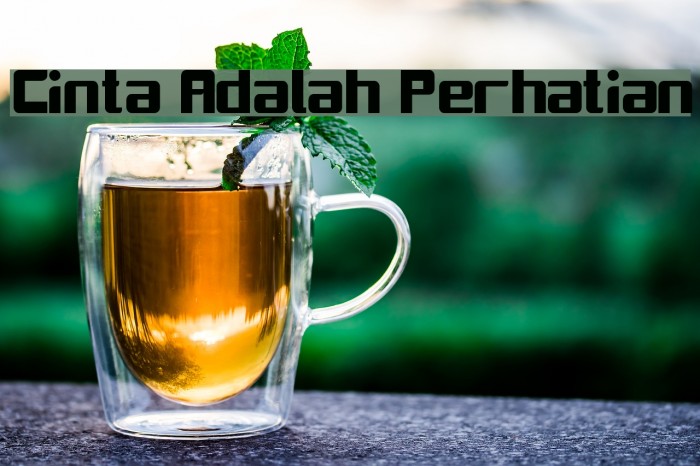 Cinta Adalah Perhatian Example 3