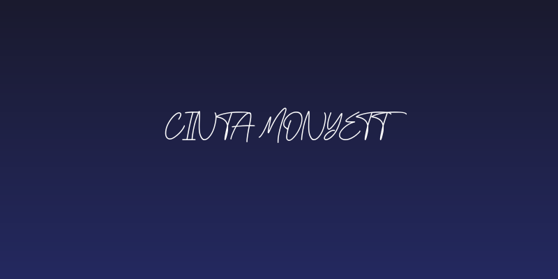 Cinta Monyett Social Header