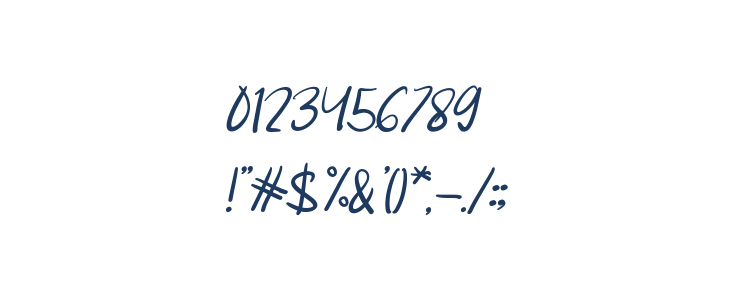 Cinta mati Italic Other Characters