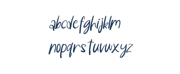 Cinta mati Italic Lowercase