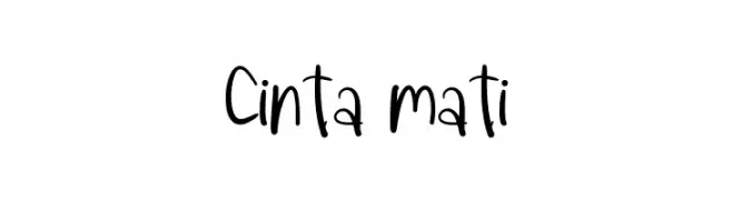 Cinta mati  Fuentes Gratis Descargar