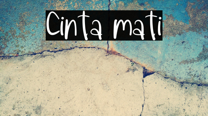 Cinta mati Example 2