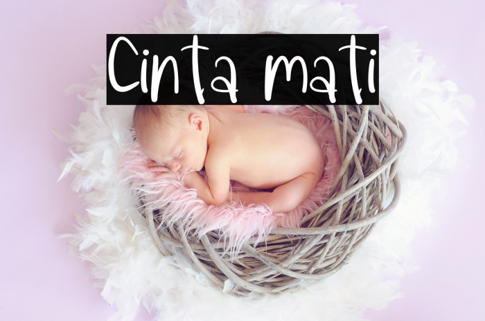 Cinta mati Example 3