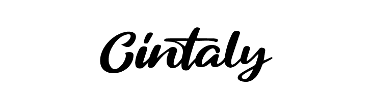 Cintaly  Free Fonts Download