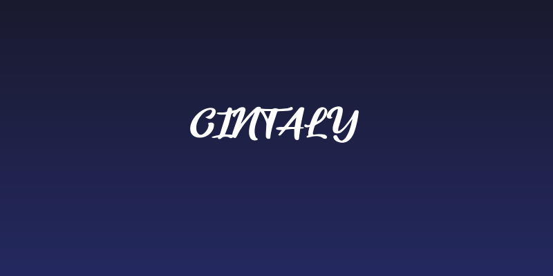 Cintaly Social Header